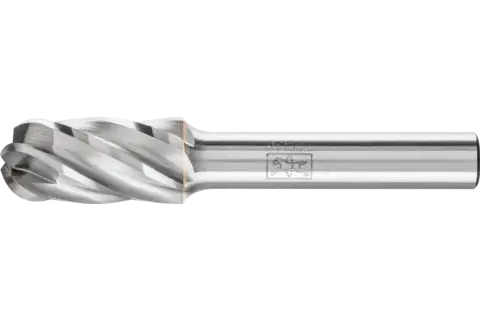 Tungsten carbide high-performance burr ALU cylindrical with radius end WRC dia. 12x25mm shank dia. 8mm for aluminium/non-ferrous metals 1