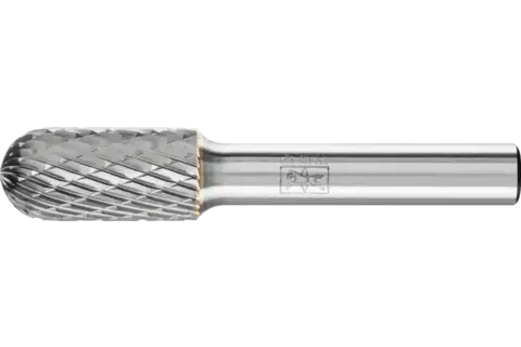 Hardmetalen hoogrendementsstiftfrees TOUGH ronde walsvorm WRC Ø 12x25 mm stift-Ø 8 mm slagvast 1