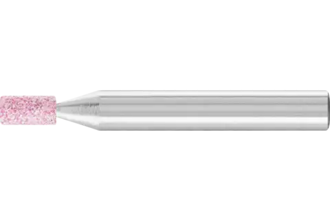 Mola abrasiva STEEL cilindrica Ø 4x8 mm, gambo Ø 6 mm A60 per acciaio e fusioni d’acciaio 1