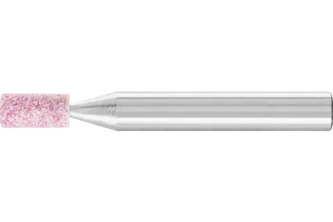 Mola abrasiva STEEL cilindrica Ø 5x10 mm, gambo Ø 6 mm A60 per acciaio e fusioni d’acciaio 1