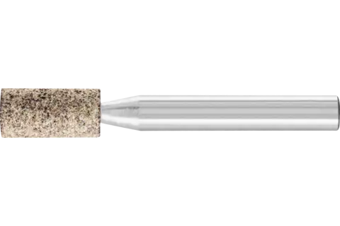 Mola abrasiva INOX cilindrica Ø 8x16 mm, gambo Ø 6 mm A46 per acciaio inossidabile 1