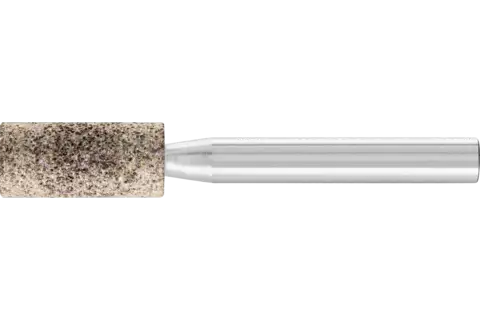 Mola abrasiva INOX cilindrica Ø 10x20 mm, gambo Ø 6 mm A46 per acciaio inossidabile 1