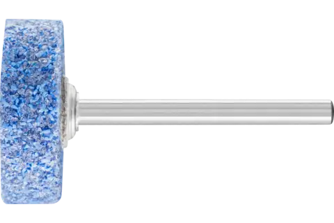 Ściernica trzpieniowa TOUGH walcowa Ø 20 × 6 mm trzpień Ø 3 mm CO46 do trudno skrawalnych materiałów 1