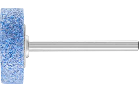 Meule sur tige TOUGH cylindrique Ø 20x6 mm, tige Ø 3 mm, CO60 pour matériaux difficiles à usiner 1