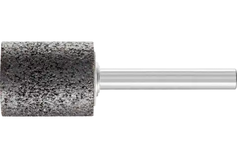 Meule sur tige cylindrique INOX Ø 20x25 mm, tige Ø 6 mm A30 pour acier inoxydable