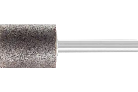 Mola abrasiva INOX cilindrica Ø 20x25 mm, gambo Ø 6 mm A60 per acciaio inossidabile 1