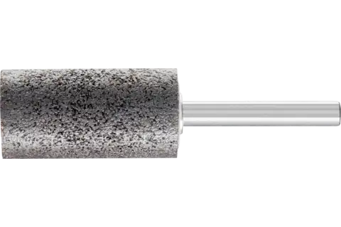 Mola abrasiva INOX cilindrica Ø 20x40 mm, gambo Ø 6 mm A30 per acciaio inossidabile 1