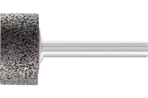 INOX EDGE mounted point cylindrical dia. 25x13 mm shank dia. 6 mm A30 for stainless steel 1