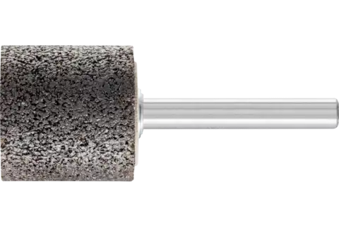 Mola abrasiva INOX cilindrica Ø 25x25 mm, gambo Ø 6 mm A30 per acciaio inossidabile 1