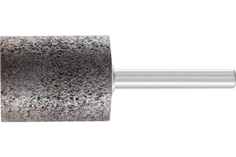 Mola abrasiva INOX cilindrica Ø 25x32 mm, gambo Ø 6 mm A30 per acciaio inossidabile 1