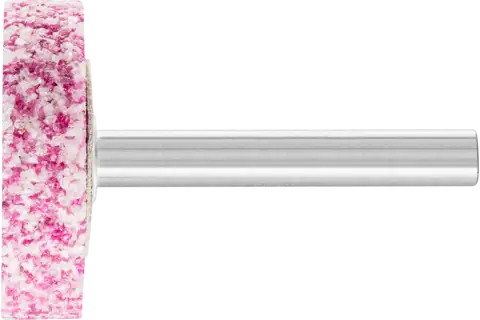 Mola abrasiva STEEL cilindrica Ø 32x8 mm, gambo Ø 6 mm A30 per acciaio e fusioni d’acciaio 1