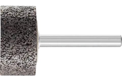 Mola abrasiva INOX EDGE cilindrica Ø 32x16 mm, gambo Ø 6 mm A24 per acciaio inossidabile 1