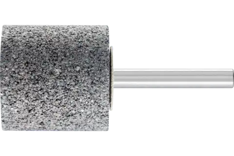 Meule sur tige CAST EDGE, cylindrique Ø 32x32 mm, tige Ø 6 mm SIC24 pour fonte grise et fonte à graphite sphéroïdal 1