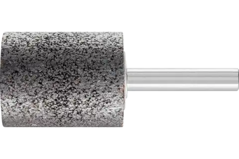 Mola abrasiva INOX cilindrica Ø 32x40 mm, gambo Ø 8 mm A24 per acciaio inossidabile 1