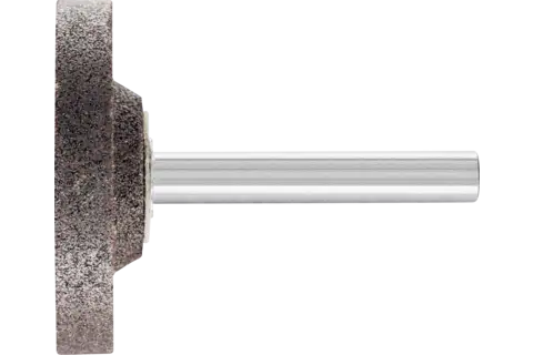 Mola abrasiva INOX cilindrica Ø 40x6 mm, gambo Ø 6 mm A60 per acciaio inossidabile 1