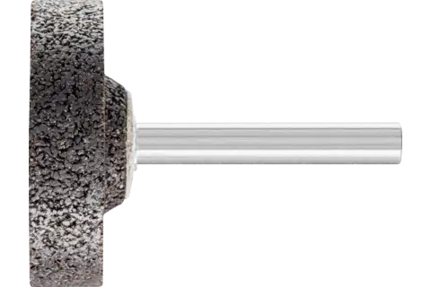 INOX EDGE mounted point cylindrical dia. 40x13 mm shank dia. 6 mm A30 for stainless steel 1