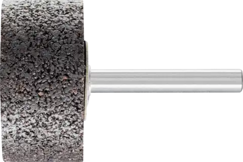 Mola abrasiva INOX EDGE cilindrica Ø 40x20 mm, gambo Ø 6 mm A24 per acciaio inossidabile 1