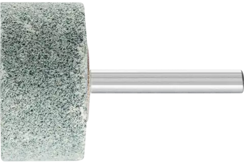 ALU Schleifstift Zylinder Ø 40x20mm Schaft-Ø 6 mm SiC80 für Aluminium 1