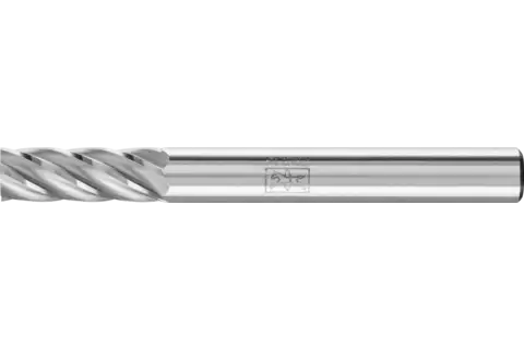 Tungsten carbide high-performance burr INOX cylindrical ZYA dia. 06x16 mm shank dia. 6 mm for stainless steel 1