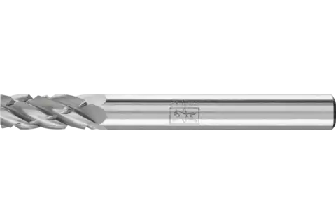 Fresa metallo duro per uso professionale NON-FERROUS cilindrica ZYA Ø 06x16 mm, gambo Ø 6 mm metalli non ferrosi 1