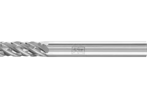 Tungsten carbide high-performance burr STEEL cylindrical ZYA dia. 06x16 mm shank dia. 6 mm for steel 1