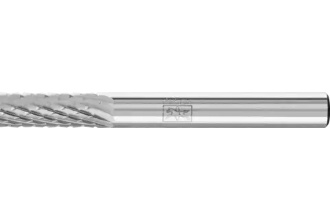 Hartmetall Frässtift Zylinder ZYA Ø 06x16 mm Schaft-Ø 6 mm Z4 universal mittel fein 1