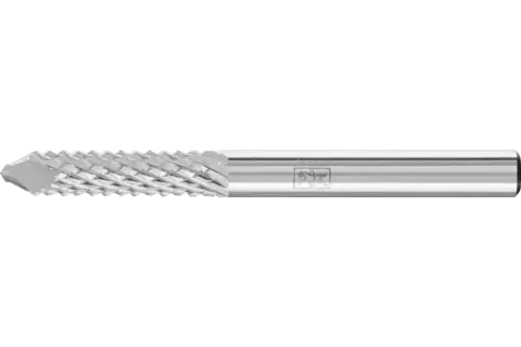 Hartmetall Frässtift Zylinder ZYA Ø 06x25 mm Schaft-Ø 6 mm FVK ZBS für Kunststoffe (GFK/CFK) 1