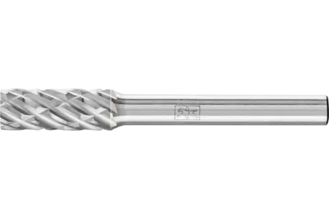 Tungsten carbide high-performance burr STEEL cylindrical ZYA dia. 08x20 mm shank dia. 6 mm for steel 1