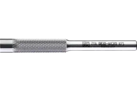 Hardmetalen kopieerstiftfrees 7 mm MICRO cilinder ZYA Ø 08x30 mm stift-Ø 6 mm fijnbewerking 1