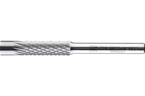 Hardmetalen kopieerstiftfrees 7 mm cilinder ZYA Ø 08x30 mm stift-Ø 6 mm Z4 universeel middel-fijn 1