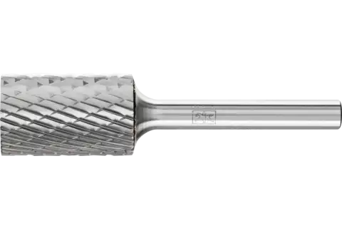 Hartmetall Frässtift Zylinder ZYA Ø 16x25 mm Schaft-Ø 6 mm Z3P universal mittel kreuzverzahnt 1