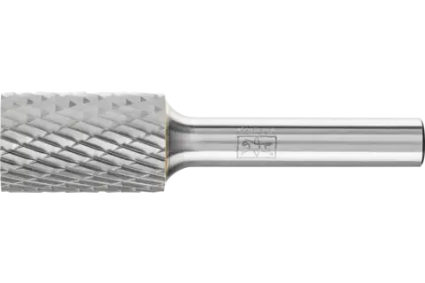 Hardmetalen stiftfrees cilinder ZYA Ø 16x25 mm stift-Ø 8 mm Z3P universeel middel met kruisvertanding 1