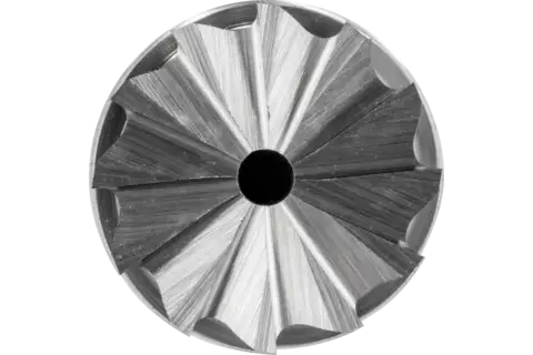 Fresa metallo duro per uso professionale INOX cilindrica ZYAS con taglio frontale Ø 06x13 mm, gambo Ø 3 mm acciaio inossidabile 2