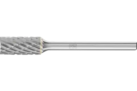 Fresa metallo duro cilindrica ZYAS taglio frontale Ø 06x13 mm, gambo Ø 3 mm Z3P universale media, con rompitruciolo