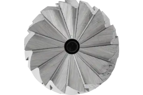 Fresa metallo duro cilindrica ZYAS taglio frontale Ø 06x13 mm, gambo Ø 3 mm Z3P universale media, con rompitruciolo 2