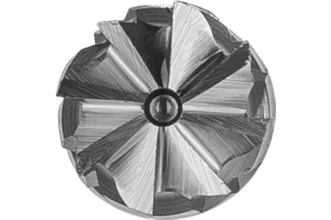 Fresa metallo duro per uso professionale ALLROUND cilindrica ZYAS taglio frontale Ø 06x16 mm, gambo Ø 6 mm universale grossa 2