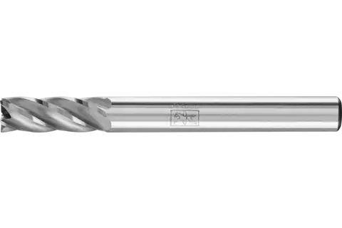 Hartmetall Hochleistungsfrässtift ALU Zylinder ZYAS stirn Ø 06x16 mm Schaft-Ø 6 mm Alu/NE Metal 1