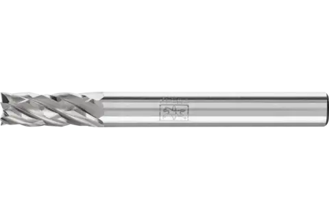 Hardmetalen hoogrendementsstiftfrees CAST cilinder ZYAS met kopvertanding Ø 06x16 mm stift-Ø 6 mm voor gietijzer 1