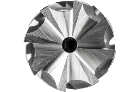 Fresa metallo duro cilindrica ZYAS con taglio frontale 06x16 mm, gambo Ø 6 mm TITANIUM per titanio 2