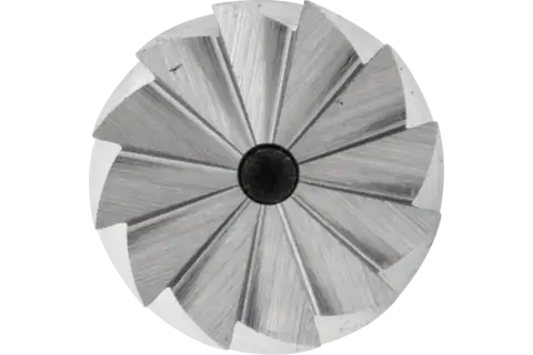 Trzpień frezarski ze stopów twardych kształt walcowy ZYAS z uzębieniem czołowym Ø 06 × 16 mm trzpień Ø 6 mm Z3 uniwersalne średnie 2