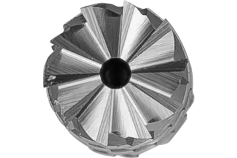 Fresa de metal duro de alto rendimiento ALLROUND forma cilíndrica ZYAS frontal Ø 08x20 mm, mango Ø 6 mm, basto universal 2