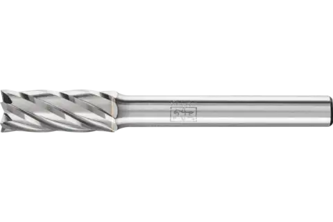 Fresa metallo duro per uso professionale ALU cilindrica ZYAS taglio frontale Ø 08x20 mm, gambo Ø 6 mm alluminio/metalli non ferrosi 1
