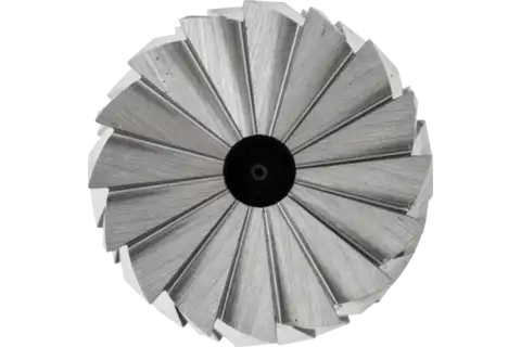 trzpień frezarski HM, kształt walcowy ZYAS z uzębieniem czołowym Ø 08 x 20 mm, trzpień Ø 6 mm Z3P, uniwersalny, średni, z uzębieniem krzyżowym 2