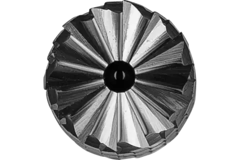 Fresa de metal duro de alto rendimiento ALLROUND forma cilíndrica ZYAS frontal Ø 10x20 mm, mango Ø 6 mm, HICOAT acero 2