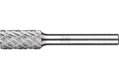 Hardmetalen hoogrendementsstiftfrees ALLROUND cilinder ZYAS kop Ø 10x20 mm stift-Ø 6 mm universeel grof 1