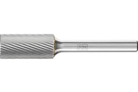 Fresa metallo duro cilindrica ZYAS con taglio frontale Ø 12x25 mm, gambo Ø 6 mm Z5 universale fine 1