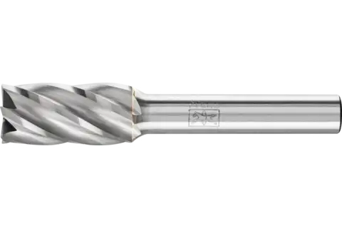 Hardmetalen hoogrendementsstiftfrees ALU cilinder ZYAS kop Ø 12x25 mm stift-Ø 8 mm aluminium/non-ferrometaal 1