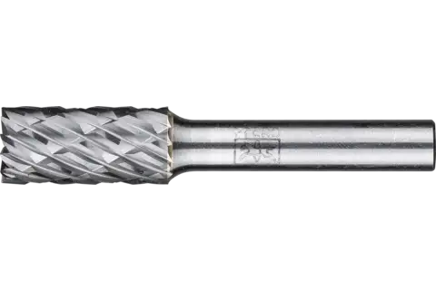 Hardmetalen hoogrendementsstiftfrees CAST cilinder ZYAS met kopvertanding Ø 12x25 mm stift-Ø 8 mm voor gietijzer 1