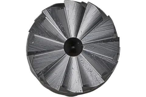 Hardmetalen hoogrendementsstiftfrees CAST cilinder ZYAS met kopvertanding Ø 12x25 mm stift-Ø 8 mm voor gietijzer 2