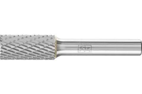 Hardmetalen stiftfrees cilinder ZYAS met kopvertanding Ø 12x25 mm stift-Ø 8 mm Z3P universeel middel met kruisvertanding 1